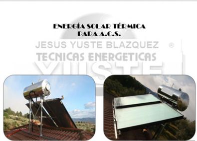 Técnicas Energéticas Yuste sistema eléctrico solar