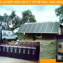 Técnicas Energéticas Yuste instalación solar en vivienda