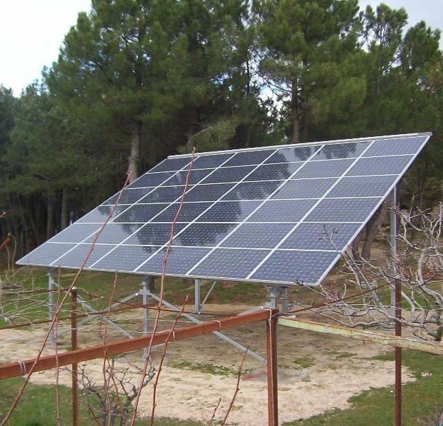 Técnicas Energéticas Yuste panel solar